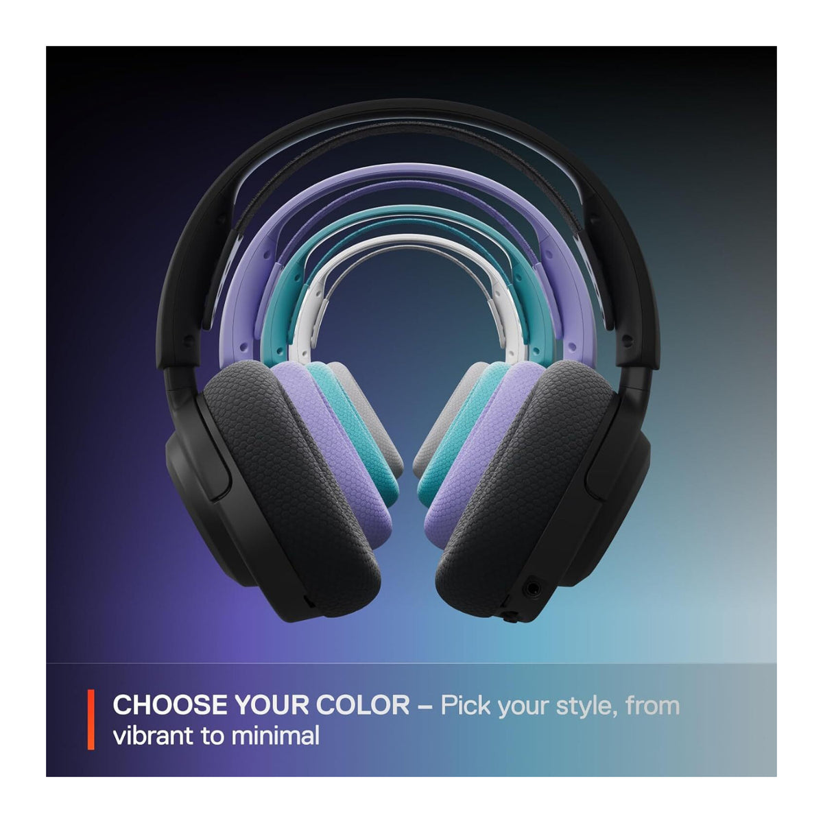 SteelSeries Arctis Nova 3P Wireless Multi-Platform Gaming Headset (Lavender)