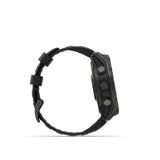 Garmin fenix 8 Pro Sapphire 51mm Smartwatch (Carbon Gray) with Earbuds Bundle - 5