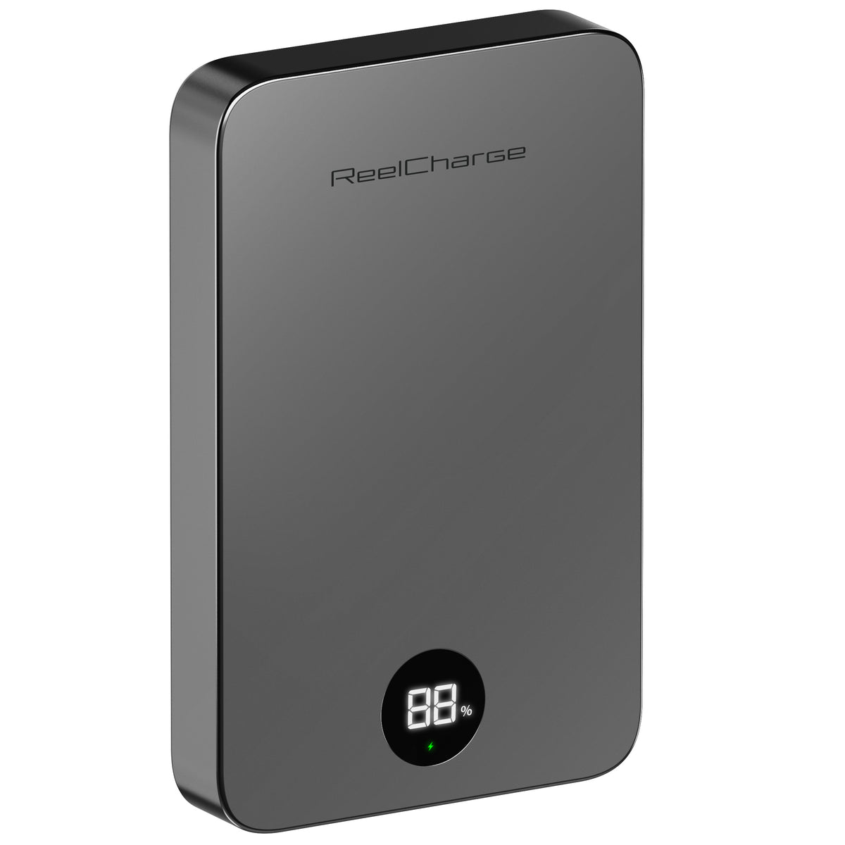 ReelCharge ReelSafe 10,000 mAh Qi2 Power Bank (Gray)
