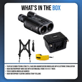 Fujifilm Techno-Stabi TS-L1640 Electronic Stabilized Binocular Bundle with Hard Case and Accessories