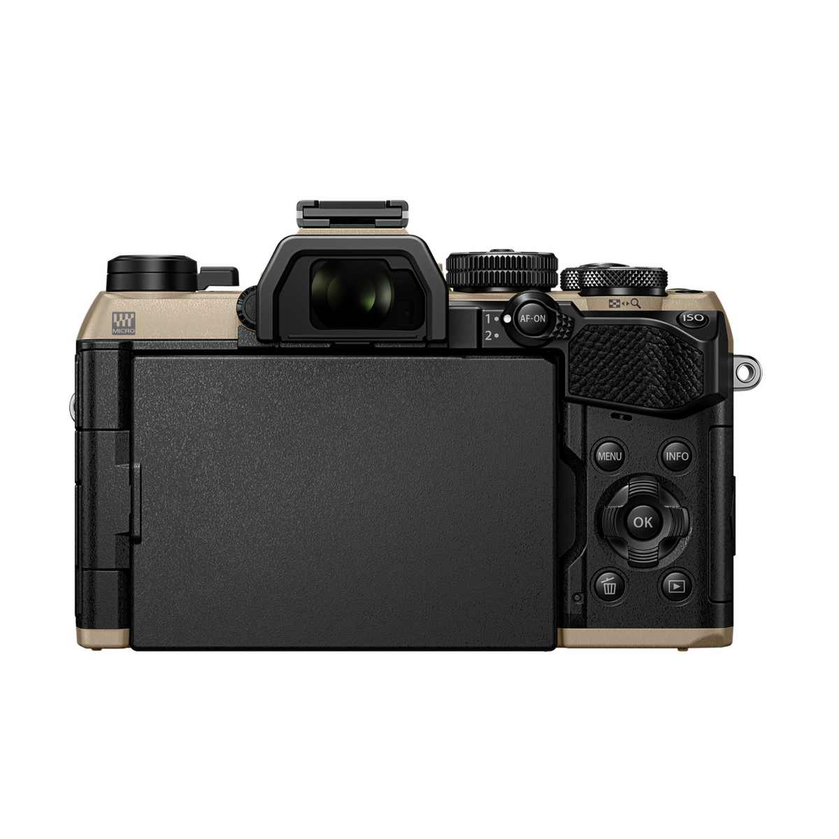 OM SYSTEM OM-5 Mark II High Autofocus and 4K Video Mirrorless Camera (Sand Beige)