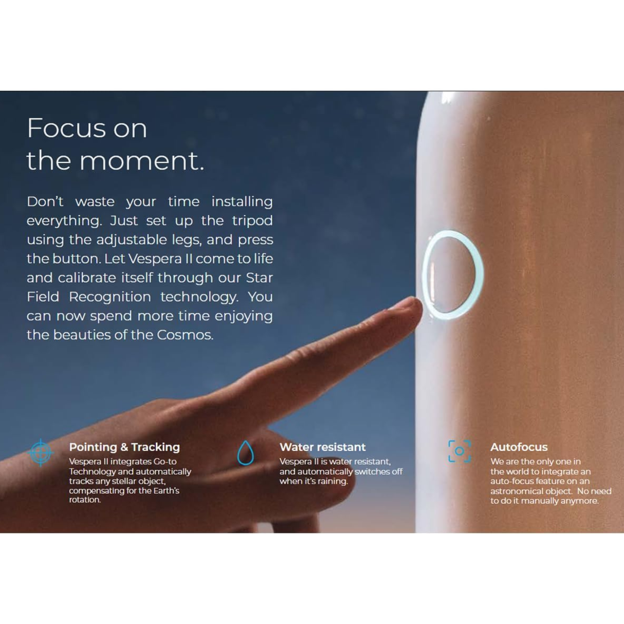 Vaonis VE50-II Vespera II Exploration Station with Fully Automated Telescope