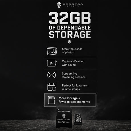 Spartan Camera 32GB Memory Card with Adapter and Card Reader Bundle