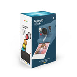 Polaroid NOW+ Instant Film Camera (Calm Blue - Grey Blue)