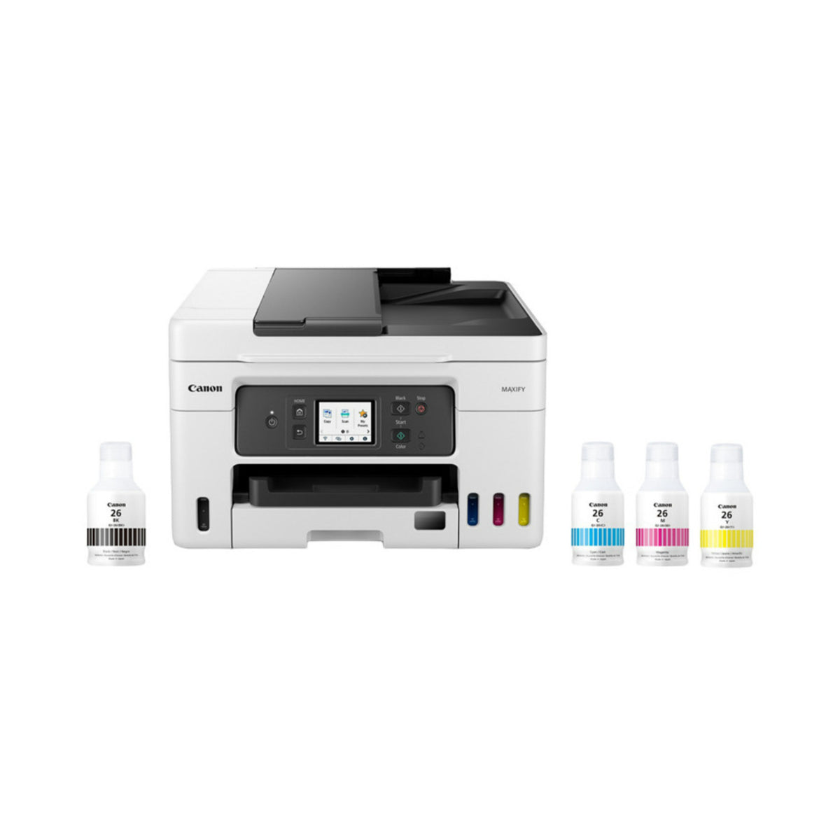 Canon Maxify GX4020 Wireless Compact All-In-One Color Printer with 4-Color Pigment Ink System