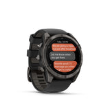 Garmin fenix 8 Pro Sapphire 51mm Smartwatch (Carbon Gray) with Earbuds Bundle - 2