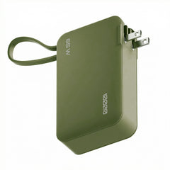 ReelCharge 10,000 mAh 65W Power Bank Flex (Dark Sage)