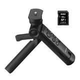 Sony ZV-1F Vlog Camera (White) with Vlogger Shotgun Microphone and Vlogger Accessory Kit bundle