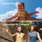 Insta360 GO Ultra Creator Bundle (Black) with 128GB Memory Card and Soft Case Bundle