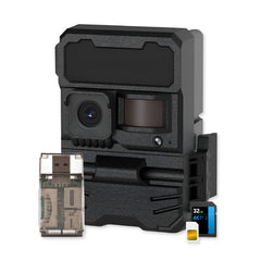 Yellowstone Y2 Black Wide Lens Trail Camera Bundle with High-Speed Card Reader, and Accessories - 1