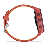 Garmin Forerunner 170 Music GPS Running Smartwatch with Advanced Training Metrics (Red Pink/Mango) - 5