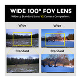 Yellowstone Y2 Black Wide Lens Camera Bundle with Card Reader, and Accessories (4-Pack) - 2