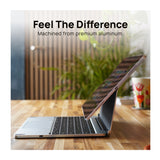 Brydge MAX 13.0 Aluminum Keyboard Case for iPad Air 13 (Silver)-5