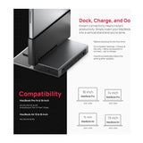 Brydge ProDock Duo TB4 Docking Station Bundle with Adapter Sleeve for 16-Inch MacBook Pro - 4