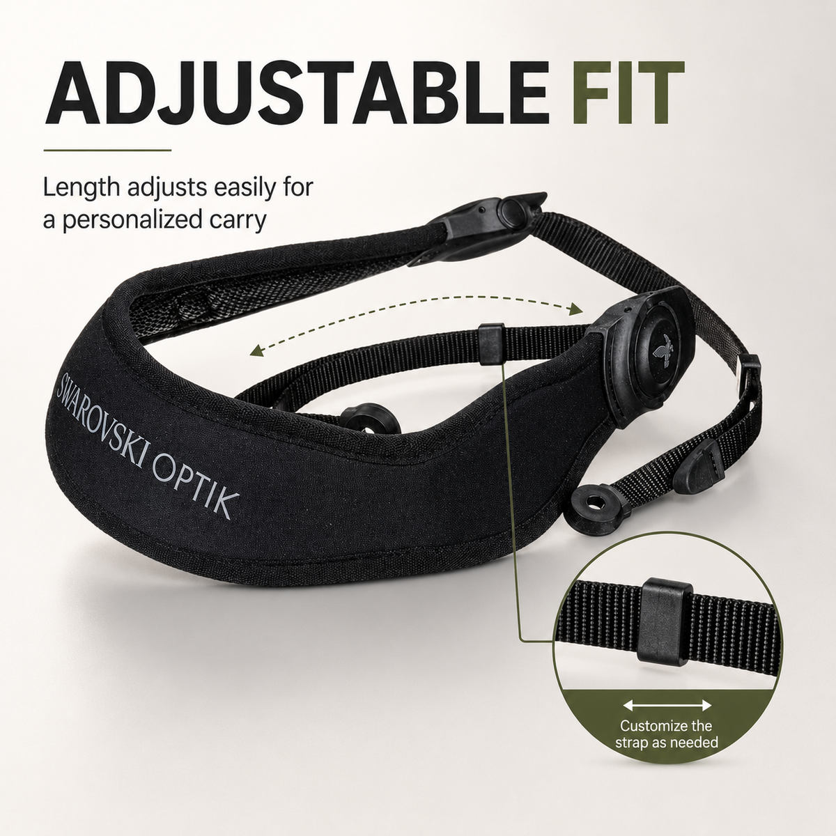 Swarovski Optik UCS Universal Comfort Strap for NL Pure Binoculars