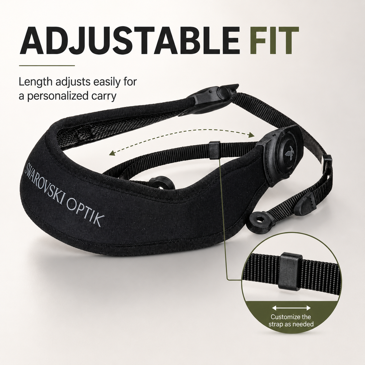 Swarovski Optik UCS Universal Comfort Strap for NL Pure Binoculars