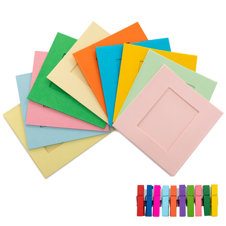 Focus Camera Film Kit for Polaroid i-Type, 600 and SX-70 with 20 Postcards, 6 Frames and Storage Box