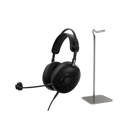 Sony INZONE H6 Air Open-Back Wired Gaming Headset (Black) with Metal Alloy Headphone Stand Bundle-1