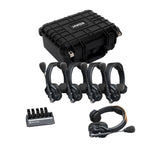 Hollyland Solidcom SE Global 5S 5-Person Single-Ear Headset Intercom System (2.4 GHz) with Hard Case - 1