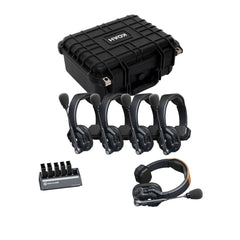 Hollyland Solidcom SE Global 5S 5-Person Single-Ear Headset Intercom System (2.4 GHz) with Hard Case - 1