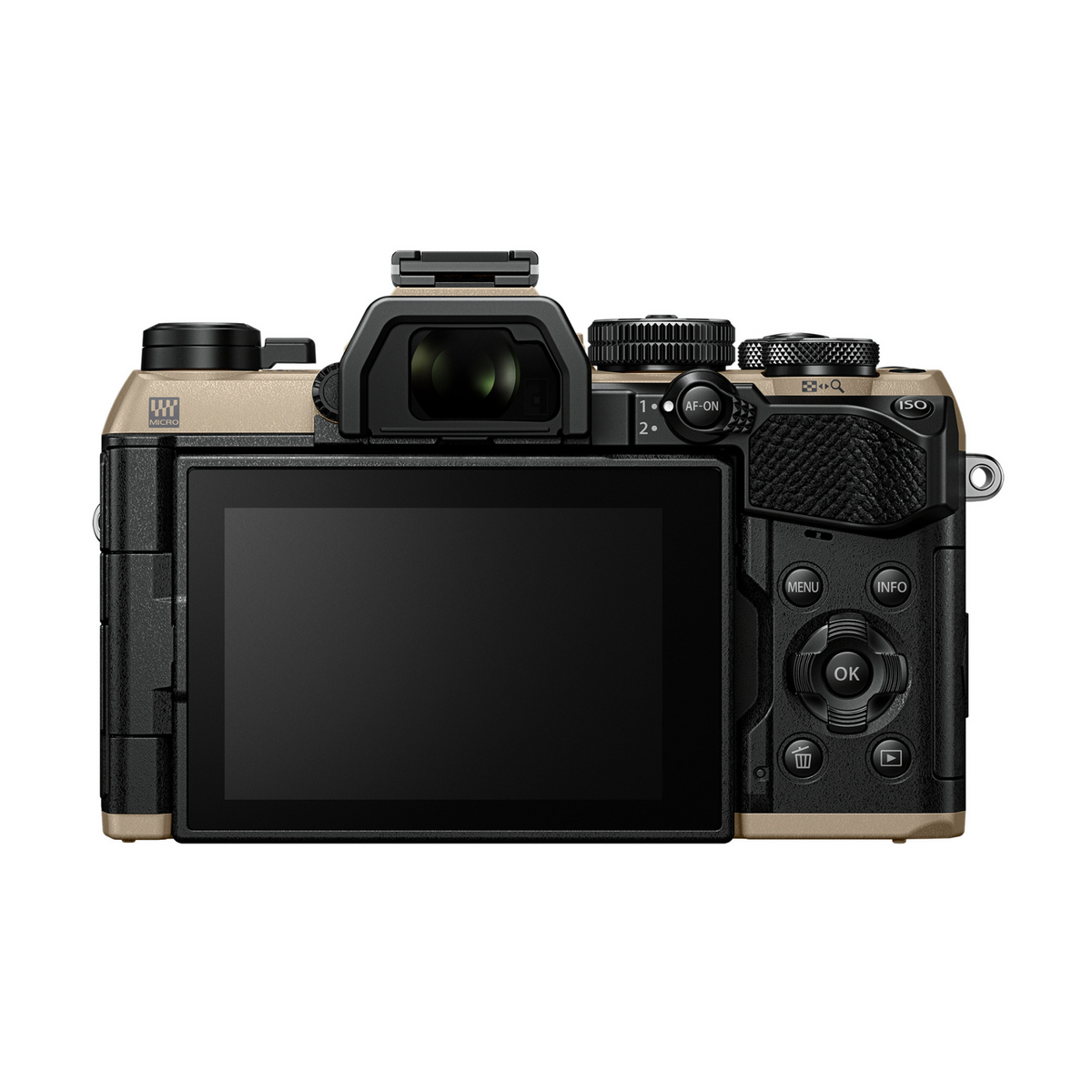 OM SYSTEM OM-5 Mark II High Autofocus and 4K Video Mirrorless Camera (Sand Beige)
