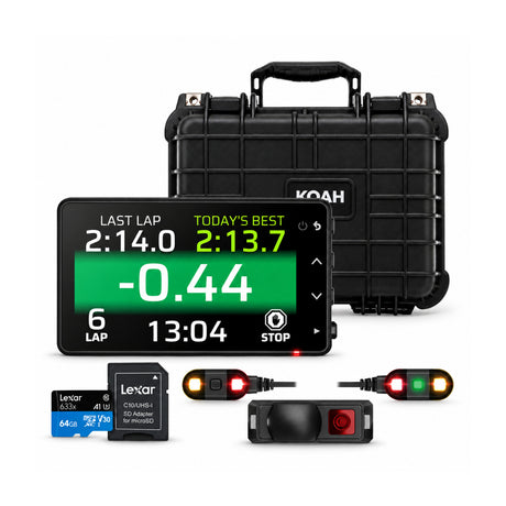 Garmin Catalyst 2 Racetrack Driving Performance Optimizer Bundle with R1 Racing Radar & Accessories - 1