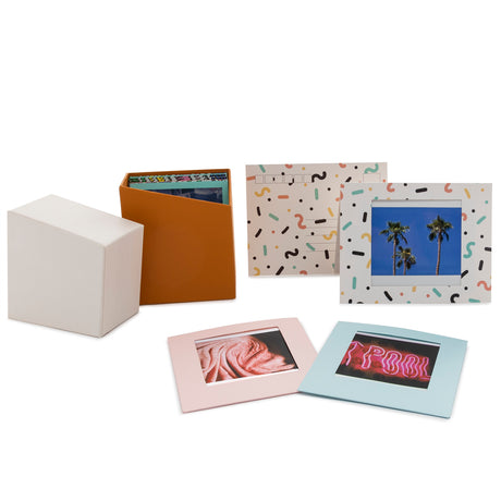 Focus Camera Film Kit for Polaroid i-Type, 600 and SX-70 with 20 Postcards, 6 Frames and Storage Box