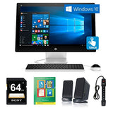 HP Pavilion 23-q112 AMD A8, 23" Full HD Touchscreen All-in-One Windows 10 PC Bundle