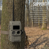 Cuddeback CuddeLink Wireless, 3rd Gen Sensor, Low-Glow IR LED Camera Bundle