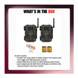 Stealth Cam Fusion MAX 3.0 42MP Cellular Trail Camera Bundle with 32GB Memory Card and Card Reader-8