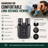 Fujifilm Techno-Stabi TS-L1640 Electronic Stabilized Binocular Bundle with Hard Case and Accessories