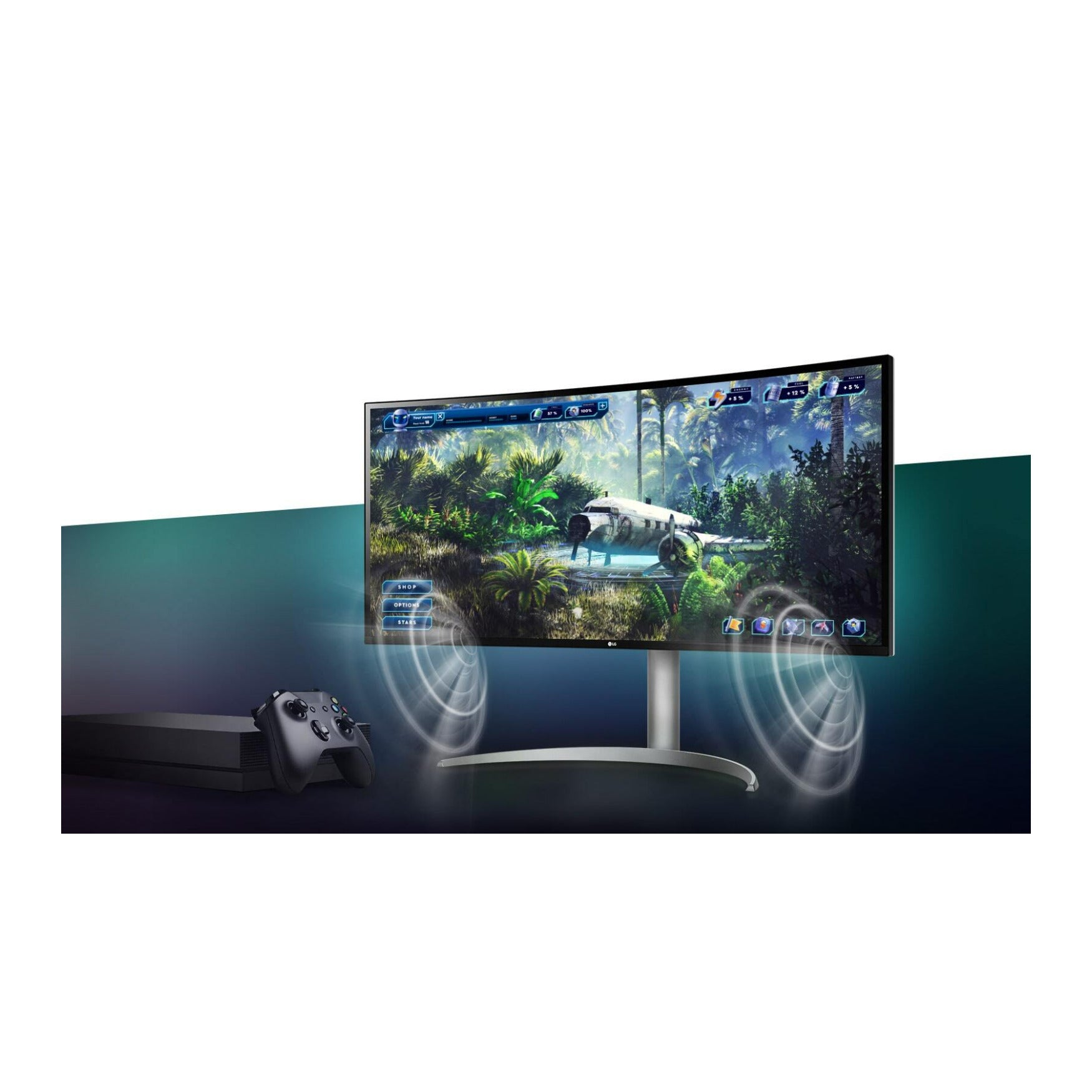 LG 40WP95C-W 39.7インチ 21:9 5120×2160 曲面型ウルトラワイド 