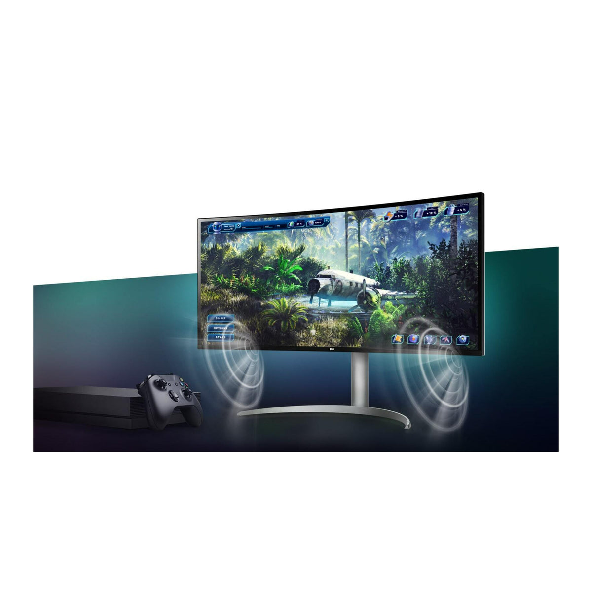 LG 40WP95C-W 39.7" 5K2K Curved UltraWide Nano IPS Monitor with Thunderbolt 4 (Certified Refurbished)