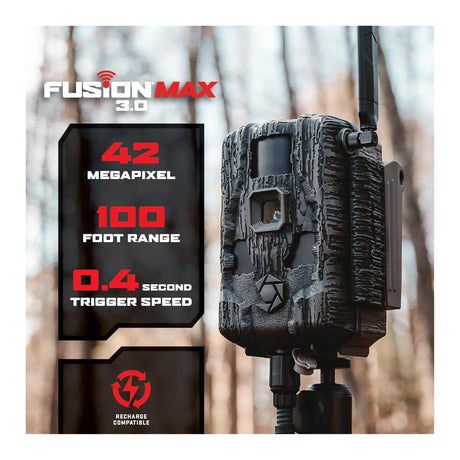 Stealth Cam Fusion MAX 3.0 42MP Cellular Trail Camera with 32GB Memory Card and Card Reader Bundle-5