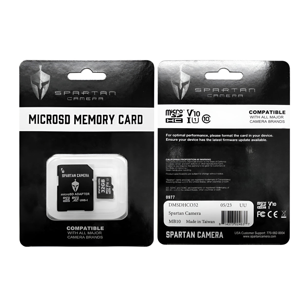Spartan Camera 32GB Micro Memory Card with Adapter and Card Reader Bundle