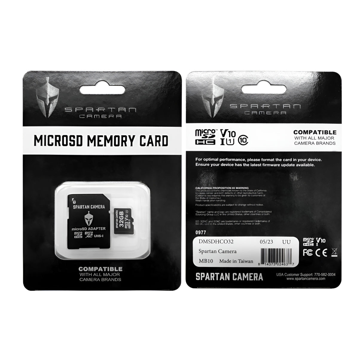 Spartan Camera 32GB Micro Memory Card with Adapter and Card Reader Bundle