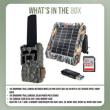 Browning Defender Wireless Pro Scout Max HD-DV Trail Camera (10 Pack) Bundle with Accessories