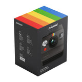 Polaroid Now Generation 3 Analog Instant Camera (Black) and Color Film Bundle (8 Photos)