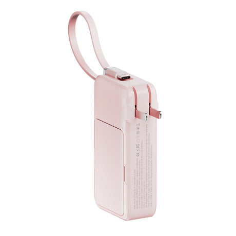 ReelCharge ReFlextion 10,000 mAh mAh Power Bank (Pink)