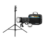 Westcott FJ800 800Ws Touchscreen Strobe with Battery and Heavy-Duty Stand Bundle - 1