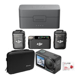 DJI Mic 2 with Action Camera, Memory Card, and Carrying Case Bundle - 1