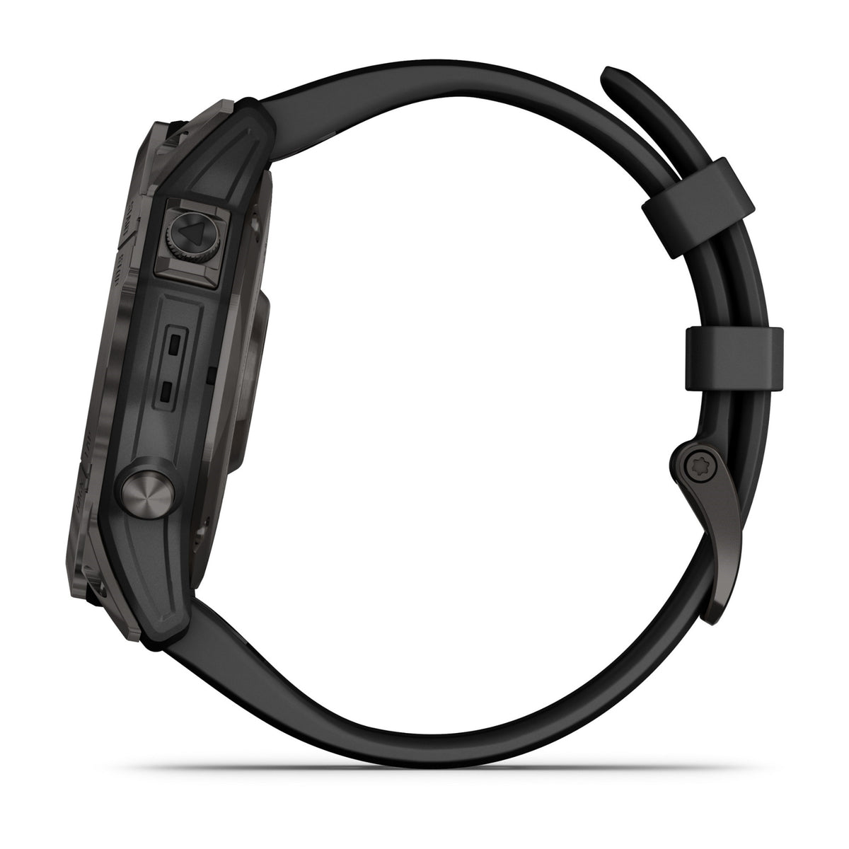 Garmin Fenix 7X Sapphire Solar GPS Smartwatch with Black Band (Carbon Gray)
