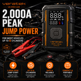 Veratek V8 Pro Air (Gray, Orange, Black) Infog_1