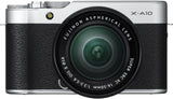 Fujifilm X-A10 Mirrorless Camera w/ XC16-50mm F3.5-5.6 OIS II Lens Kit (Silver)