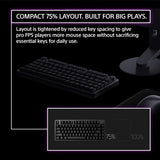Sony INZONE 75-Percent Wired Aluminum 8K RGB Gaming Keyboard (Black) Bundle