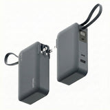 ReelCharge 10,000 mAh 65W Power Bank Flex (Gray)