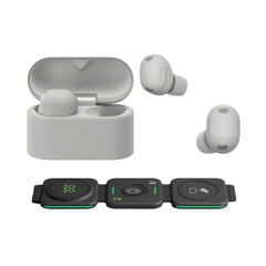 Sony WF-1000XM6 Wireless Earbuds (Platinum Silver) with 3in1 Portable Accessory - 1
