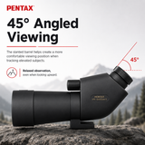 Pentax PF-65EDA II 65mm Spotting Scope (Angled Viewing, Eyepiece Required)