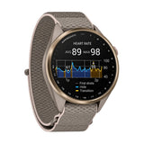 Garmin Approach S72 43mm GPS Golf Watch with Blush Pink Bezel (Soft Gold) - 2