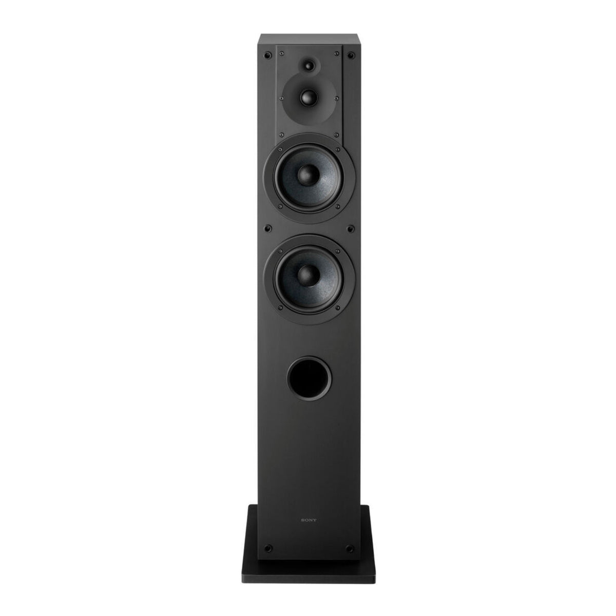 Sony SS-CS3M2 3-Way Floorstanding Single Speaker System - Hi-Res Audio with Super Tweeter (Black) - 2